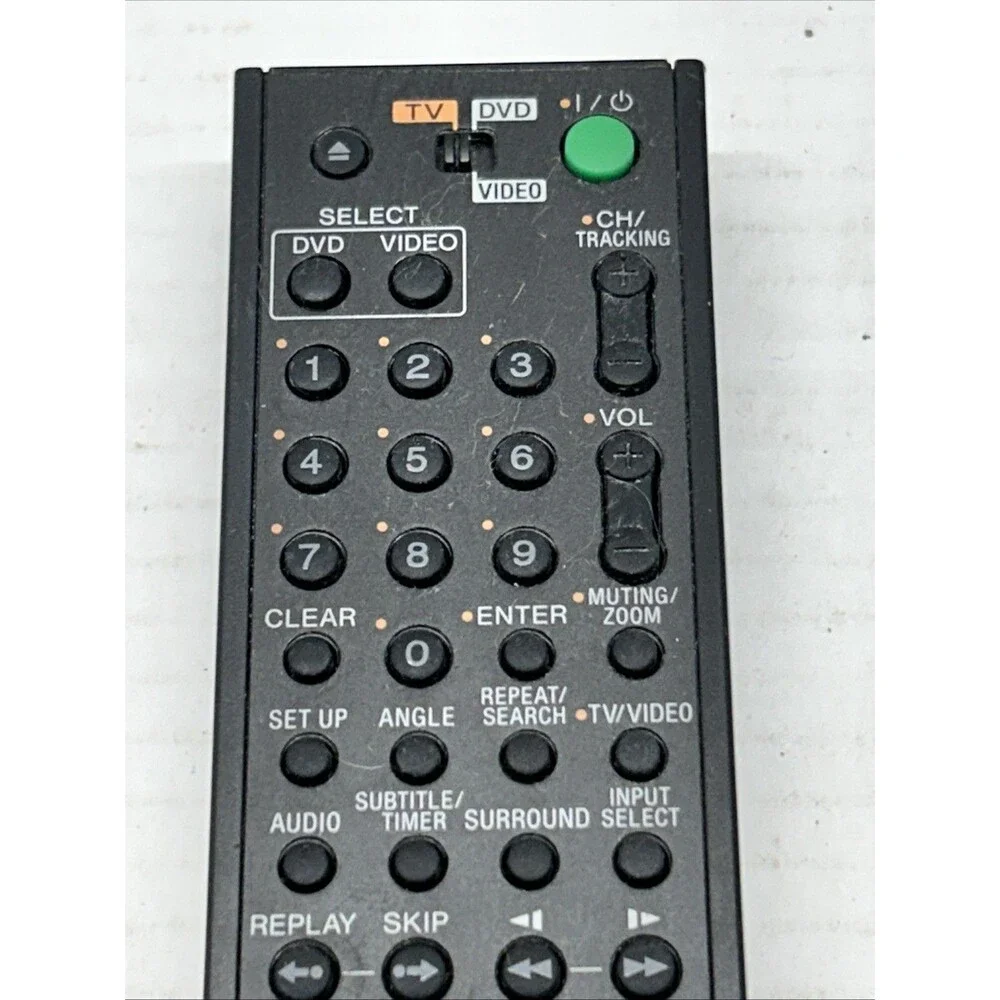 Sony Remote Control RMT-V504A Video DVD/VCR Combo - Tested